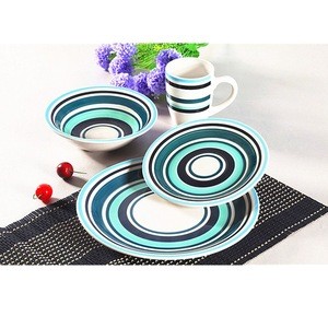 16pcs ceramic cookware set  custom handmade design tableware germany dinner set porcelain