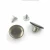 Import 17mm Flat customized metal iron/steel clothes jean rivets men button from China
