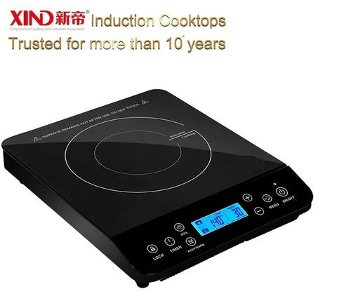 1800W Portable Induction Cooktop Countertop Burner with Sensor Touch Countertop Burner Induction Hot Plate 8 Power levels