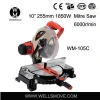 1850W 10 inch blade 255mm mitre saw CE EMC approved