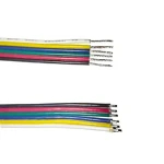 18AWG 20AWG 22AWG 6 Pin Tinned Copper Wire Electric Extension Cable for 5050 LED Ribbon Lights