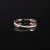 Import 18k Yellow Glod Two Tone Gold Lab Diamond Wedding Band Classic Style with VS1 Clarity from China