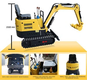 1.8ton earth moving mini digging machine