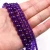 Import 1strand/lot 4 6 8 10 12mm Natural Crystal Amethysts Dreamy purple quartz round ball Loose Spacer Beads Jewelry Making Wholesale from China
