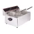 Import 2 baskets Commercial Electric Deep Fryer/deep fried chicken machine from China