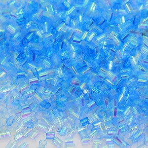 2 g korea new hot colors   PP straws tube beads in bulk AB metal bingsu  buggl bead for slime kit accessories