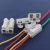 Import 2 Pin Quick Wire Connectors With Press Release Button High Quality Low Price Flame Retardant Screwless Terminal Block from China