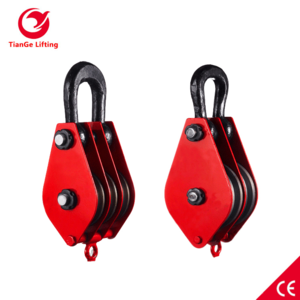 Buy 2 Ton Wire Rope Pulley Single Wheel from Guangzhou Tiange Lifting ...