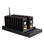 20 Restaurant Coaster Pager Guest Call Paging Queuing Wireless Waiter Calling System