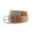 Import 2016 fashion stud solid color mens fabric elastic braided belts from China