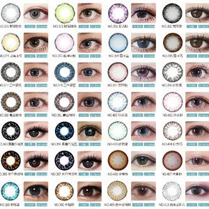 2018 Hot Sale Color Contact Lens Soft Colored Yearly Circle Eye Contact Lenses