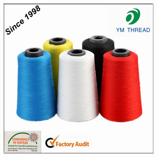 20/2 Polyester Dyed Sewing Threads Thousands of Colors Spun Sew Polyester Thread