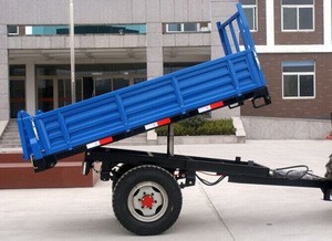 2020 high quality 1.5T 3T 4T 5T 6T 8T 10T farm trailer made in china