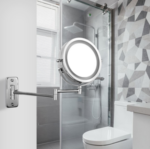 2020 Hotel Bathroom Fog Free LED Bathroom Lighted Mirror With Touch Sensor