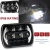 Import 2020 Led Headlight 7&#39;&#39; Inch Square Rectangle Driving Led Headlight Off Road 4X4 DRL Daytime Running Lights for JK from China