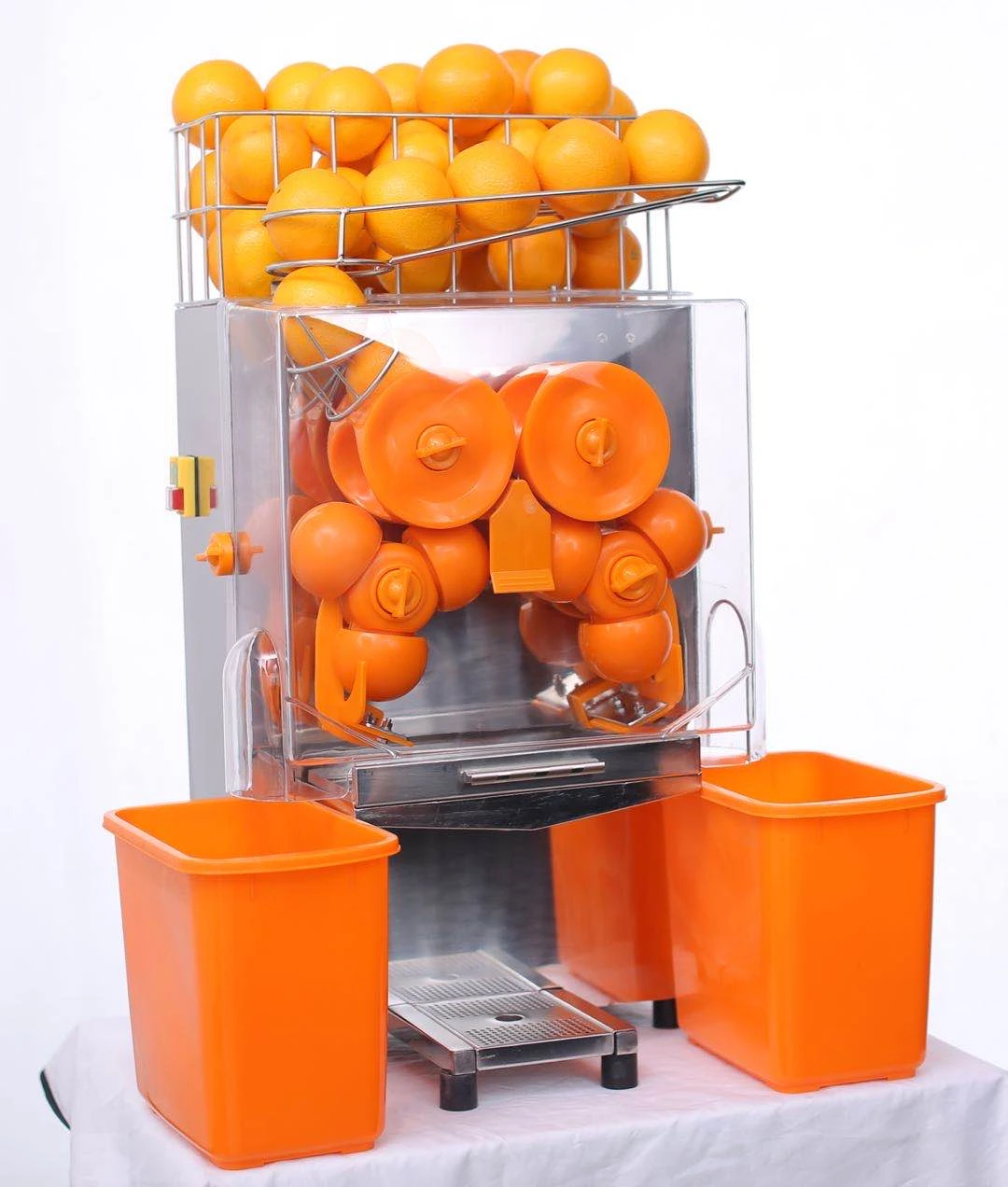 2020 New Design Hot Sell Stainless steel Industrial Electric Automatic Commercial Orange Juicer Machine Price