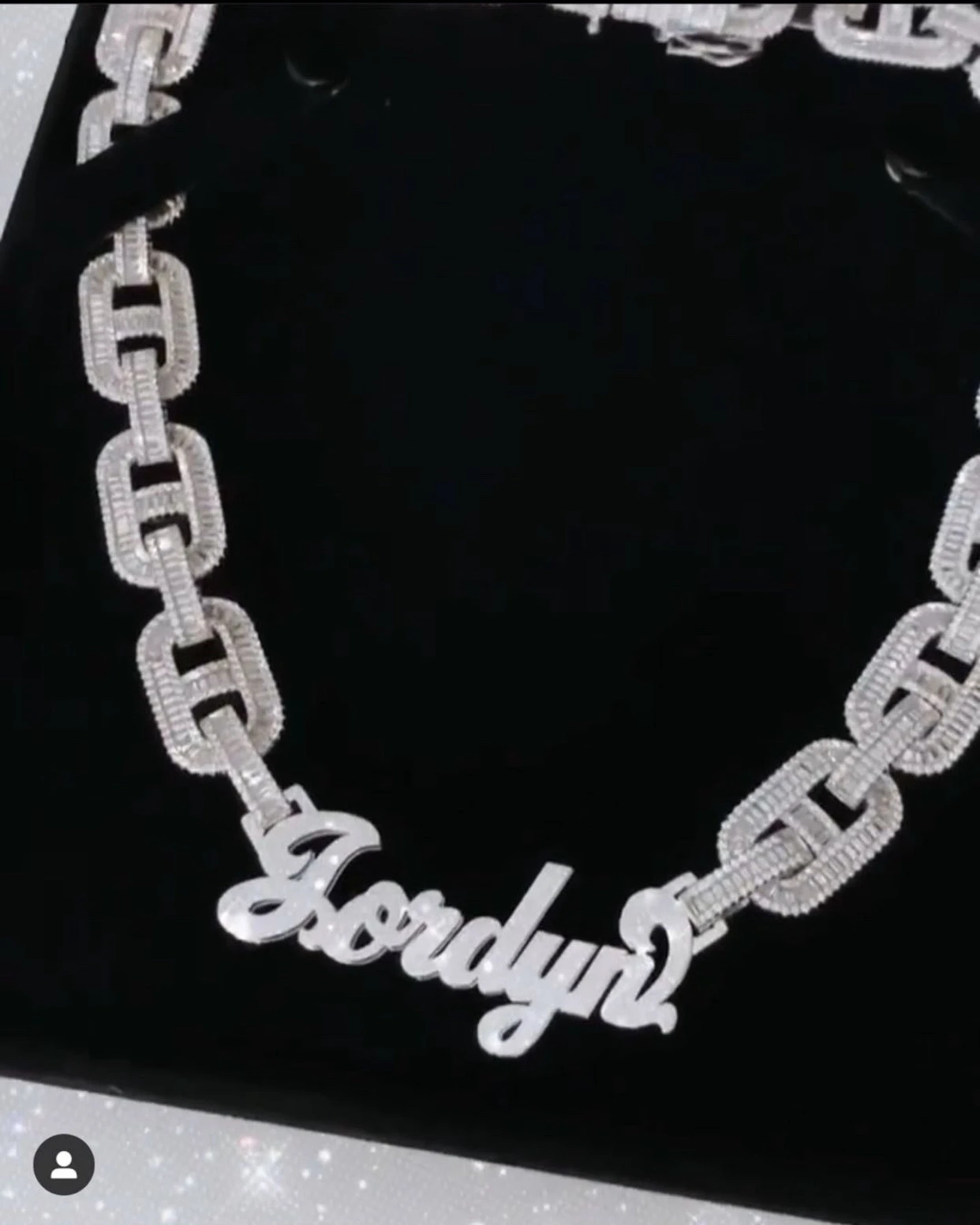 2020 New name plate customized Iced Out prong Initial  Men&#x27;s Miami Cuban Link Chain women links  Cubans necklace