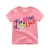 Import 2020 new season hot selling Summer t-shirt baby 3-8 years old cotton short sleeved children&#x27;s T-shirt from China