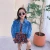 Import 2020 new style kids girls blue jean jacket wholesale from China