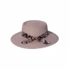 2020 Promotional straw boater hat wholesale wheat hat with ribbon Hot selling summer braid straw hats