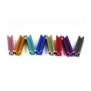 2020 v slot aluminum profile extrusion rail with color anodizing