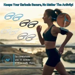 2021 amazon hot selling Mini Anti fall Wireless Headset Holder Sports Anti lost Ear Hook Keeps Your Earbuds Secure