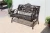 Import 2021 High Quality Disassembly Backless Outdoor Garden Bench Seat from China
