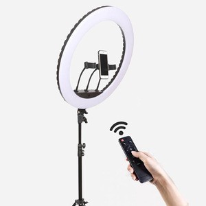 21inch 3 Modes Brightness Levels Adjustment 540 Led Tripod Stand Cell Phone Holder Makeup Video Photography Selfie Ring Light
