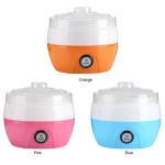 220V 1L Electric Automatic Yogurt Maker Machine Yoghurt DIY Tool Plastic Container