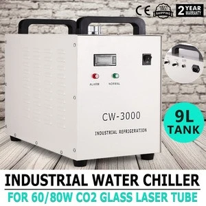 220V 50Hz CW-3000 Thermolysis Industrial Water Cooler Chiller for CNC/ Laser Engraver Engraving Machines 60W/80W