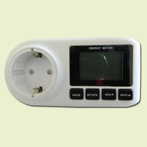 220V Home Smart Energy Meter with EU Socket and Plug