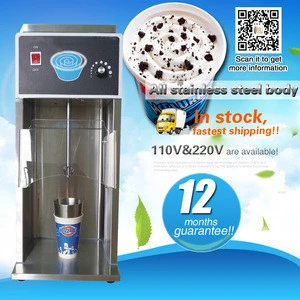 220V/110V ice cream machine ice cream mixer frozen yogurt blending machine Blizzard Ice cream maker
