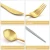 Import 24 Piece Gold Royal Stainless Steel Two Tone Steak Dinnerware Cutlery Set Flatware White and Matte Gold Plated Silverware Set from China