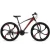 Import 26inch mountain bicycle 21speed High carbon steel frame bike double disc brakes bicycle Spoke wheel and knife wheel bike from China