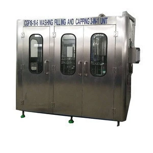3 in 1 water filling machine/water products manufacturing machines
