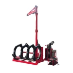 315-630mm HDPE PE Pipe Butt Fusion Hot Plate Welding Machine Welder Hoist