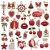 Import 31PCS Cheap DIY Making Zinc Alloy Assorted Enamelled Charm Mixed Color Pendants Jewelry Findings And Components from China