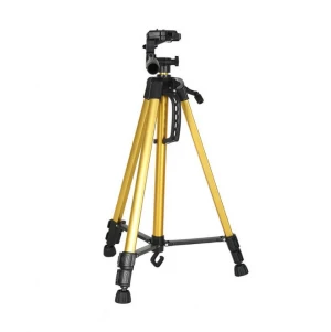 3366 Lightweight Video Camera Tripod for Canon Nikon Aluminum Travel DSLR Camera Stand with Universal Phone Mount