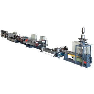 350-400KG/hour PET Packing Belt Strapping Production Line/ making machine