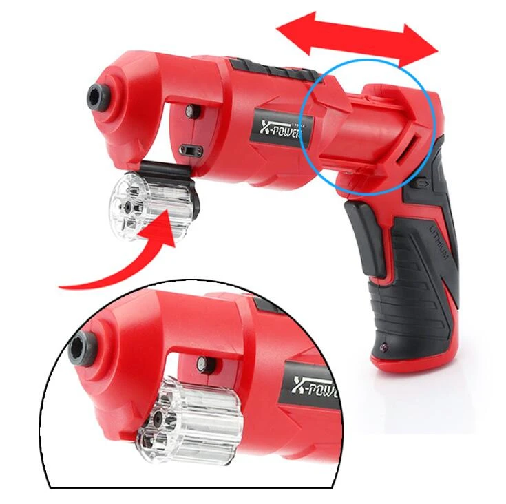 3.6V lithium ion battery Cordless Power Screwdriver Mini Cordless Drill lHome Use Electric Hand Manual Electric Power Drills