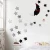 Import 3D Acrylic Wall Stickers Stars Moon Mirror Wall Decal Posters Decorative DIY Mural Home Decor from China