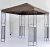Import 3x3M Pavilion Metal Gazebo Awning Canopy Sun Shade Shelter Marquee Party Tent from China
