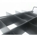 4 Pieces Brownie Square Sectioned Carbon Steel Bakeware Non-Stick Divided Baking Pan