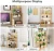 Import 4-Tier Bamboo Spice Rack Shelves.Multi-use Bamboo Storage Shelves.Bamboo Spice Bottles/Jars Rack Holder with Adjustable Shelf from China