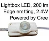 40x super bright 5050 rgb led module smd 3 leds light waterproof 0.72 w 12v dc