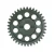 Import 4140 steel gear parts, gear local heat treatment, induction heat treatment from China