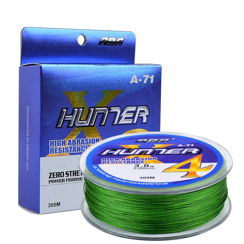 4strand 300m PE braid accessory Multifilament fishing lines with equipment fishing