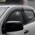 Import 4x4 accessories off road Window Deflector black car door Window Visor For Ranger from China
