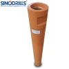 5-7 bar low air pressure CIR 110 DTH hammer and bit for water well rock drilling