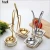 Import 5 star luxury restaurant buffet serving set stainless steel standing soup warmer station ceramic soup tureen ladle golden from China